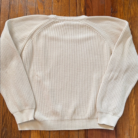 90βs L.L. Bean Vintage Knit Crewneck Sweater - Picture 8 of 14